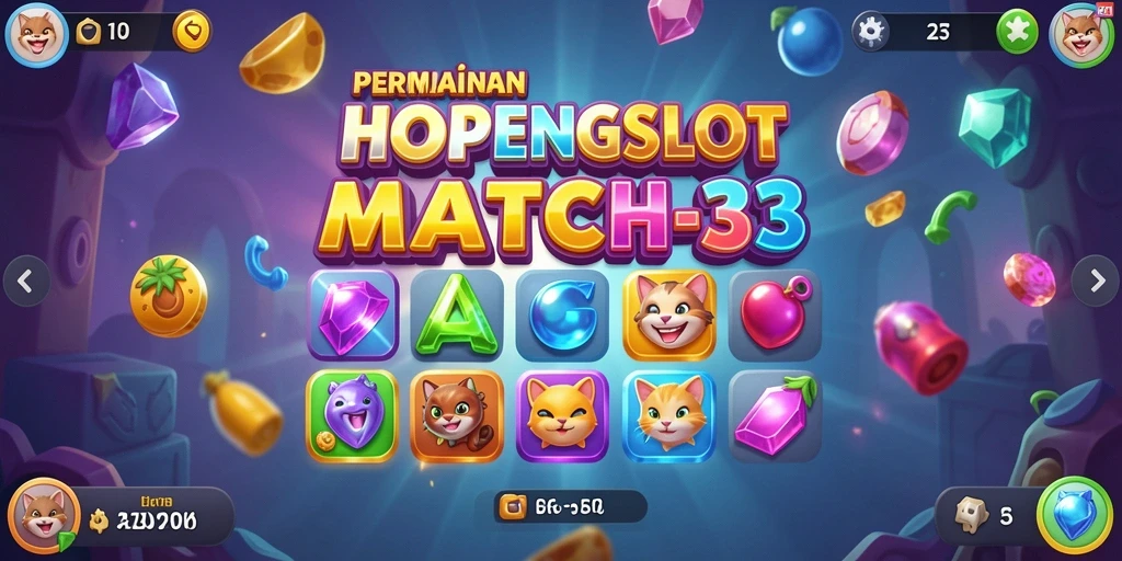 Tampilan gameplay seru dari HOPENGSLOT yang penuh warna.