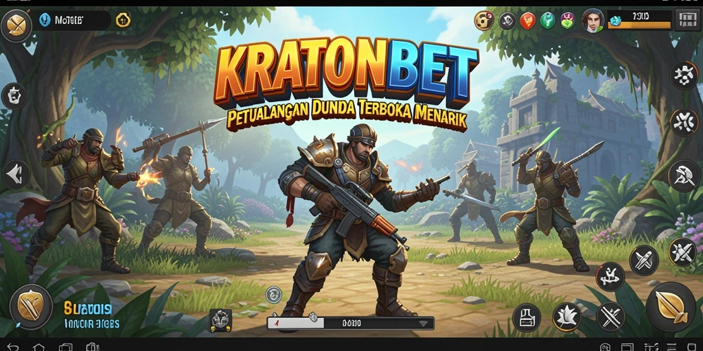 Gameplay Open World KRATONBET yang menakjubkan dan menantang.